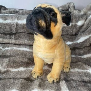 12 inch Pug Stuffed Animal